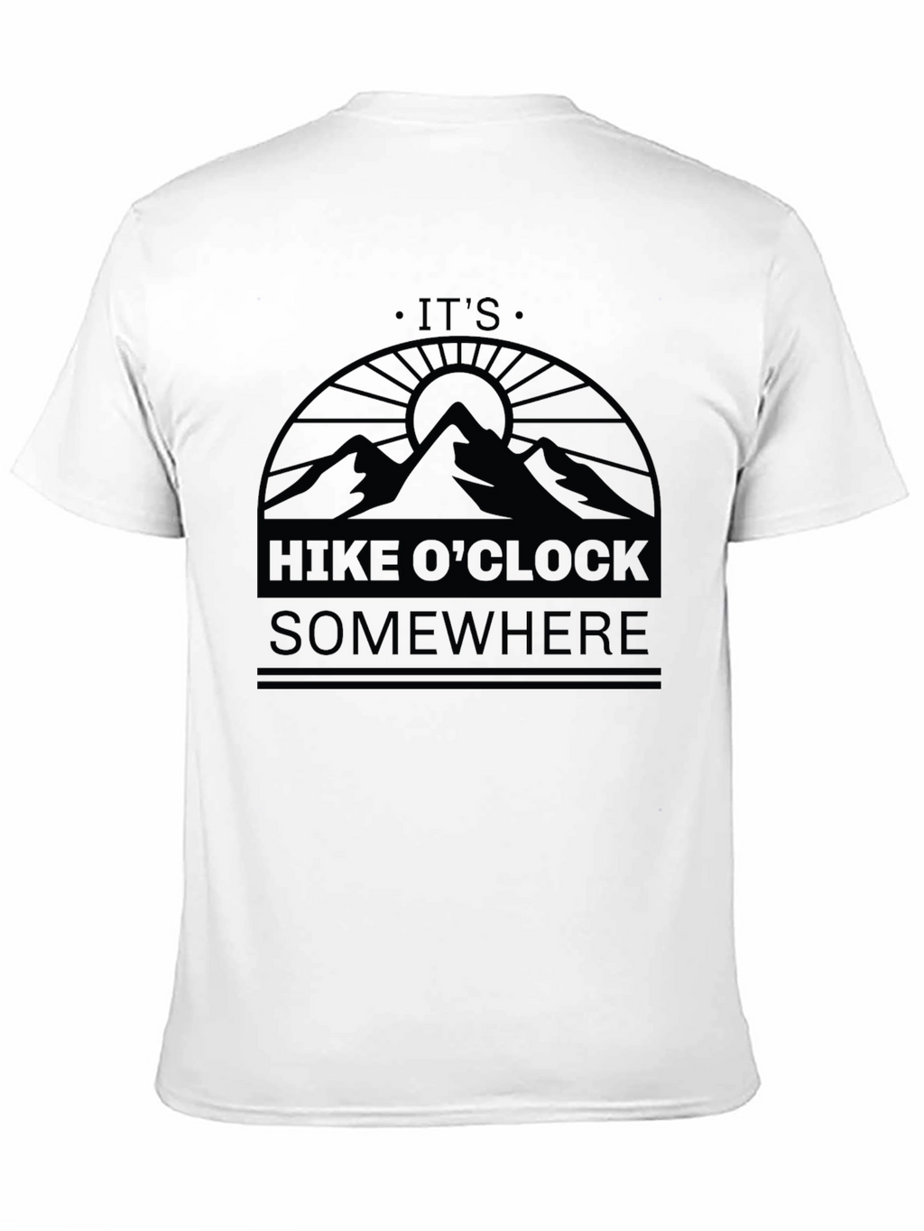 Hike OClock Somewhere Graphic T-Shirt