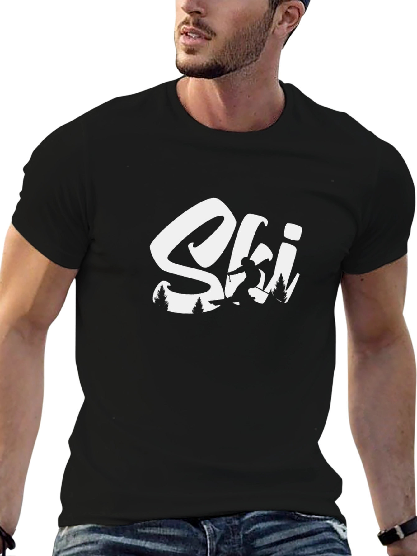 Ski T-Shirt - Winter Sport Tee