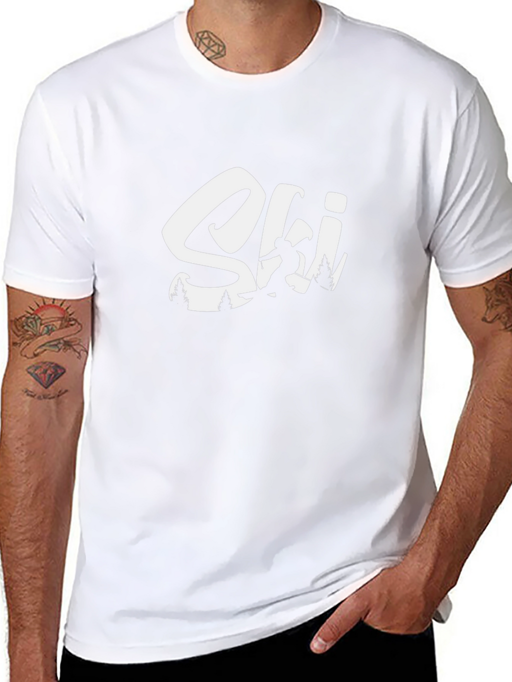 Ski T-Shirt - Winter Sport Tee