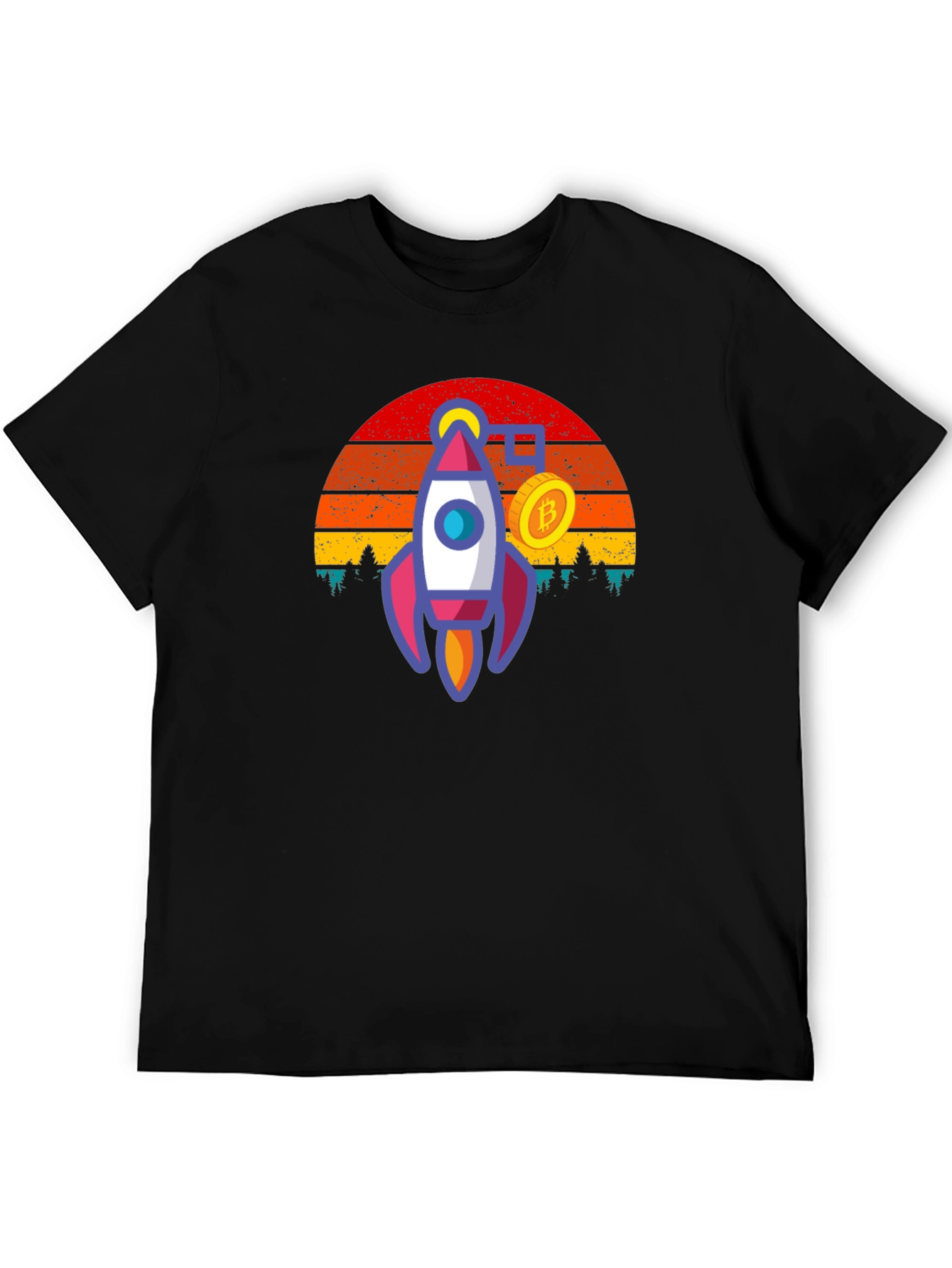 Bitcoin Rocket T-Shirt