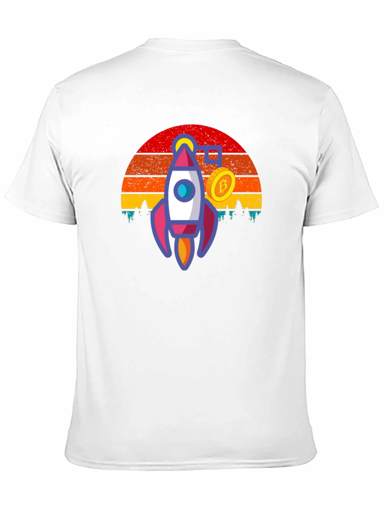 Bitcoin Rocket T-Shirt