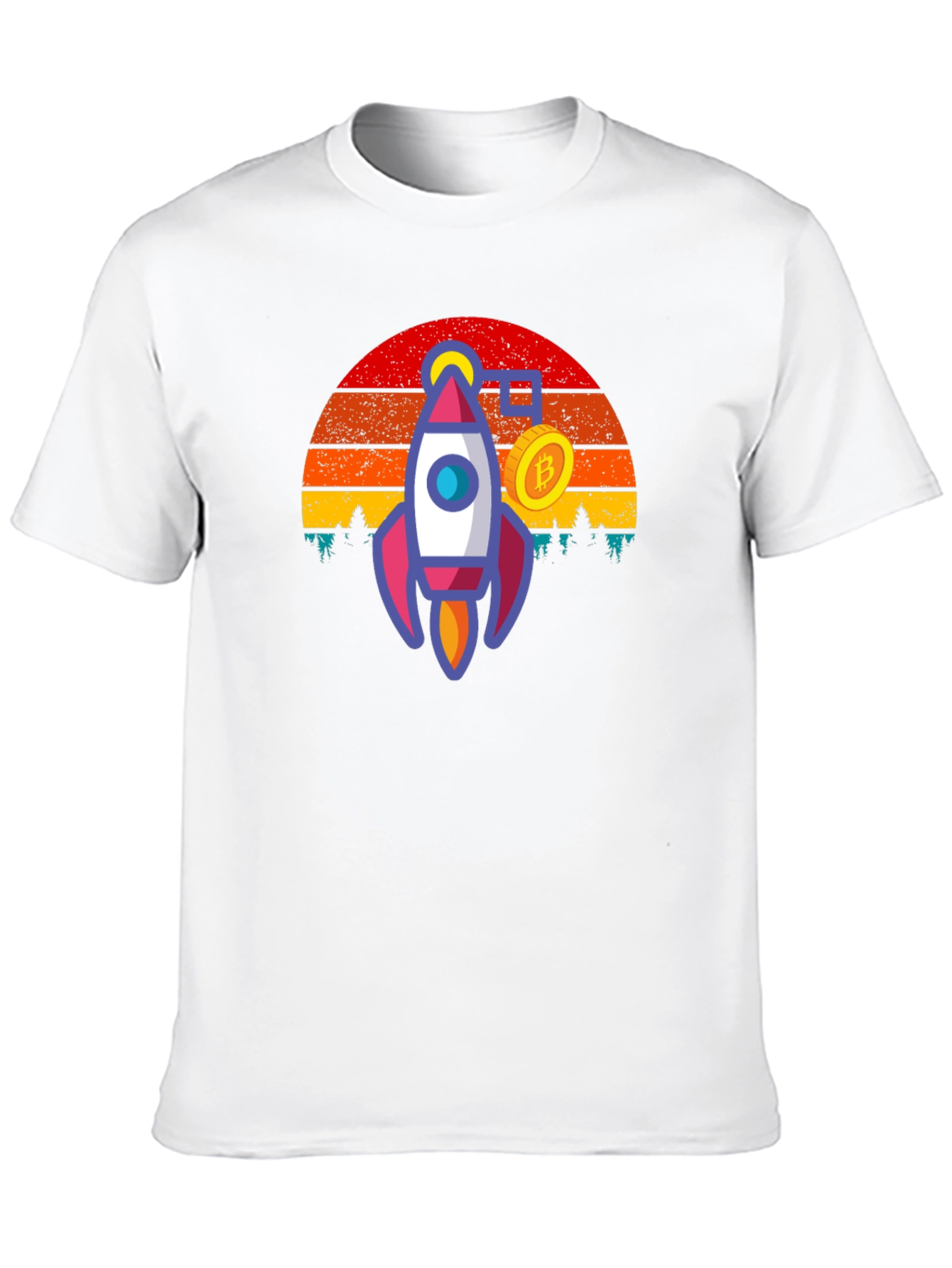 Bitcoin Rocket T-Shirt