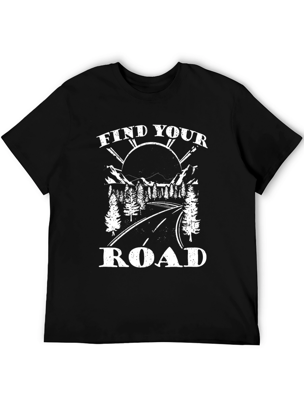 Find Your Road Graphic Tee - Adventure Awaits!
