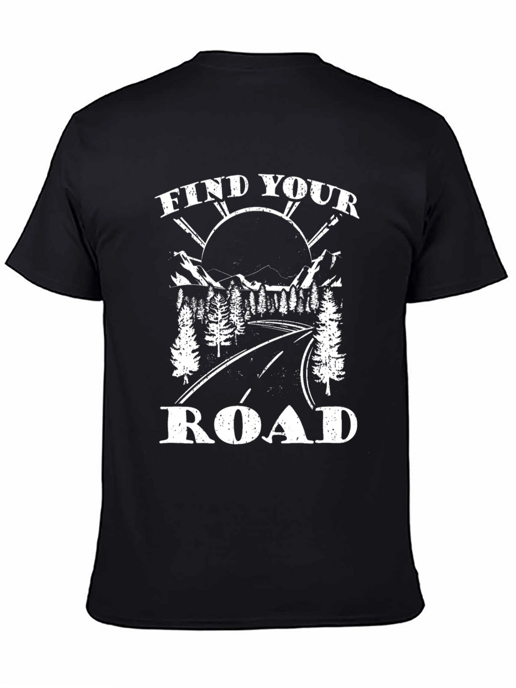Find Your Road Graphic Tee - Adventure Awaits!