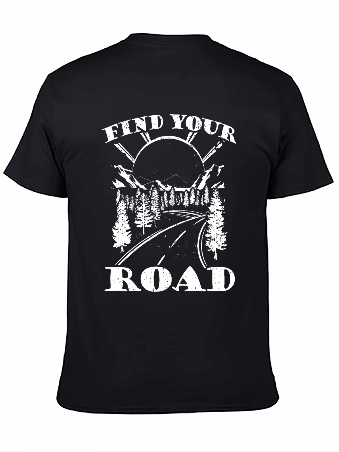 Find Your Road Graphic Tee - Adventure Awaits!