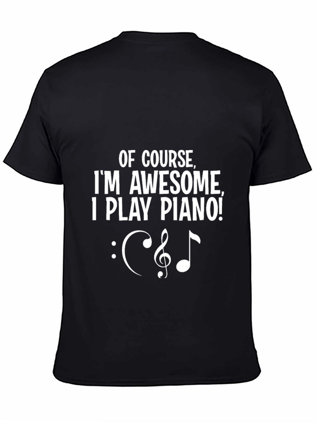 Awesome Piano Player Graphic T-Shirt