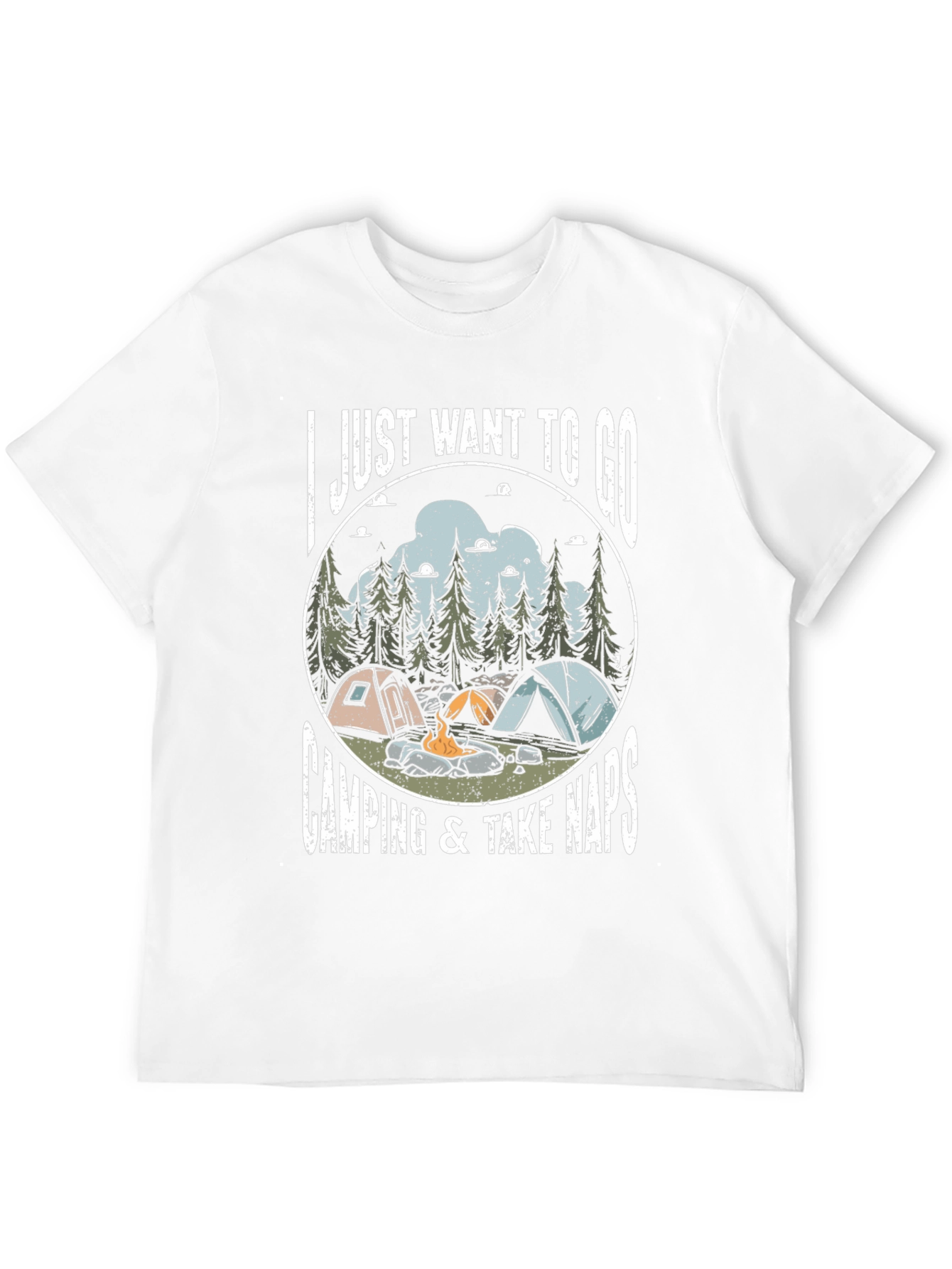 Camping & Naps Graphic Tee
