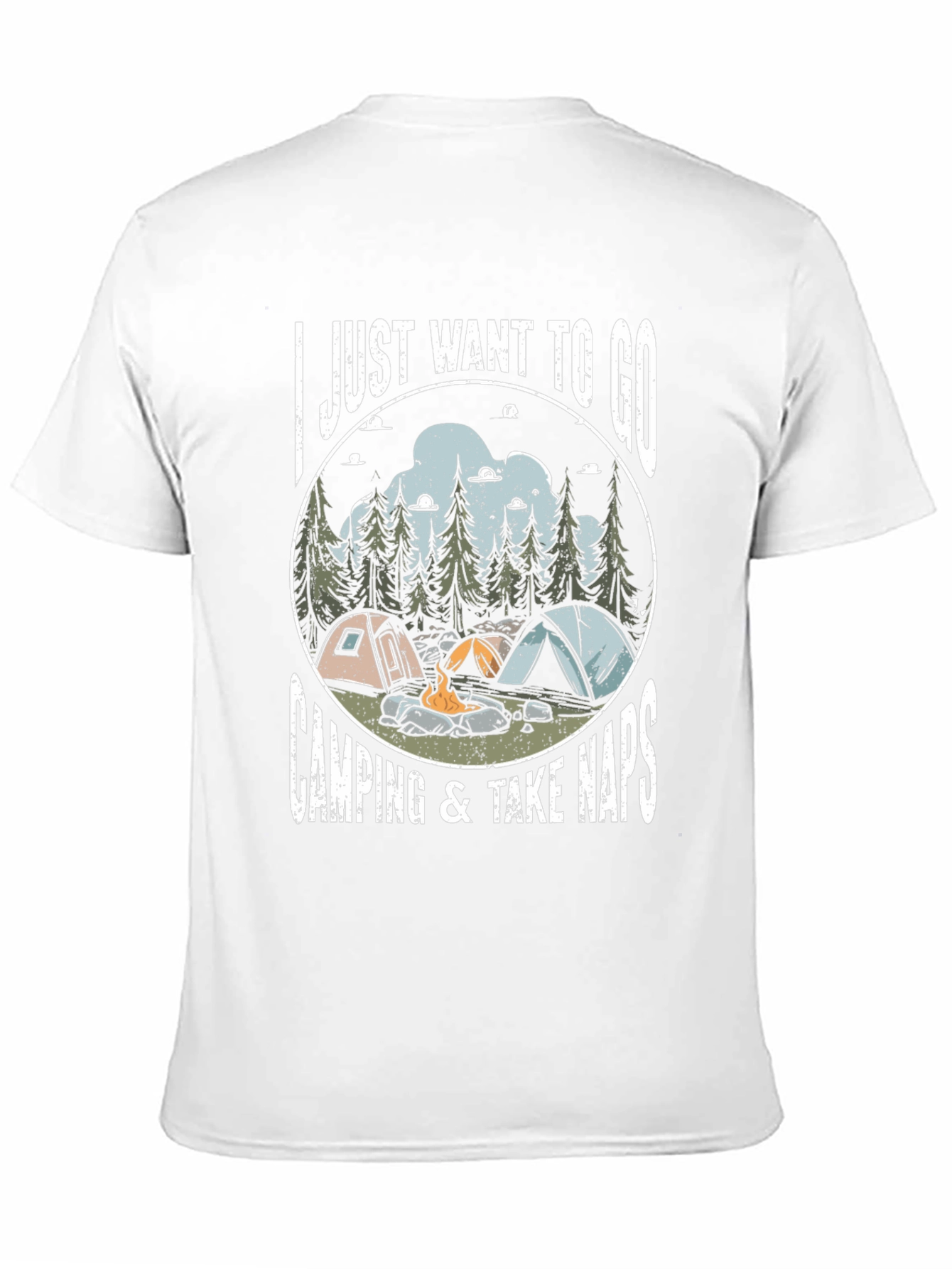 Camping & Naps Graphic Tee