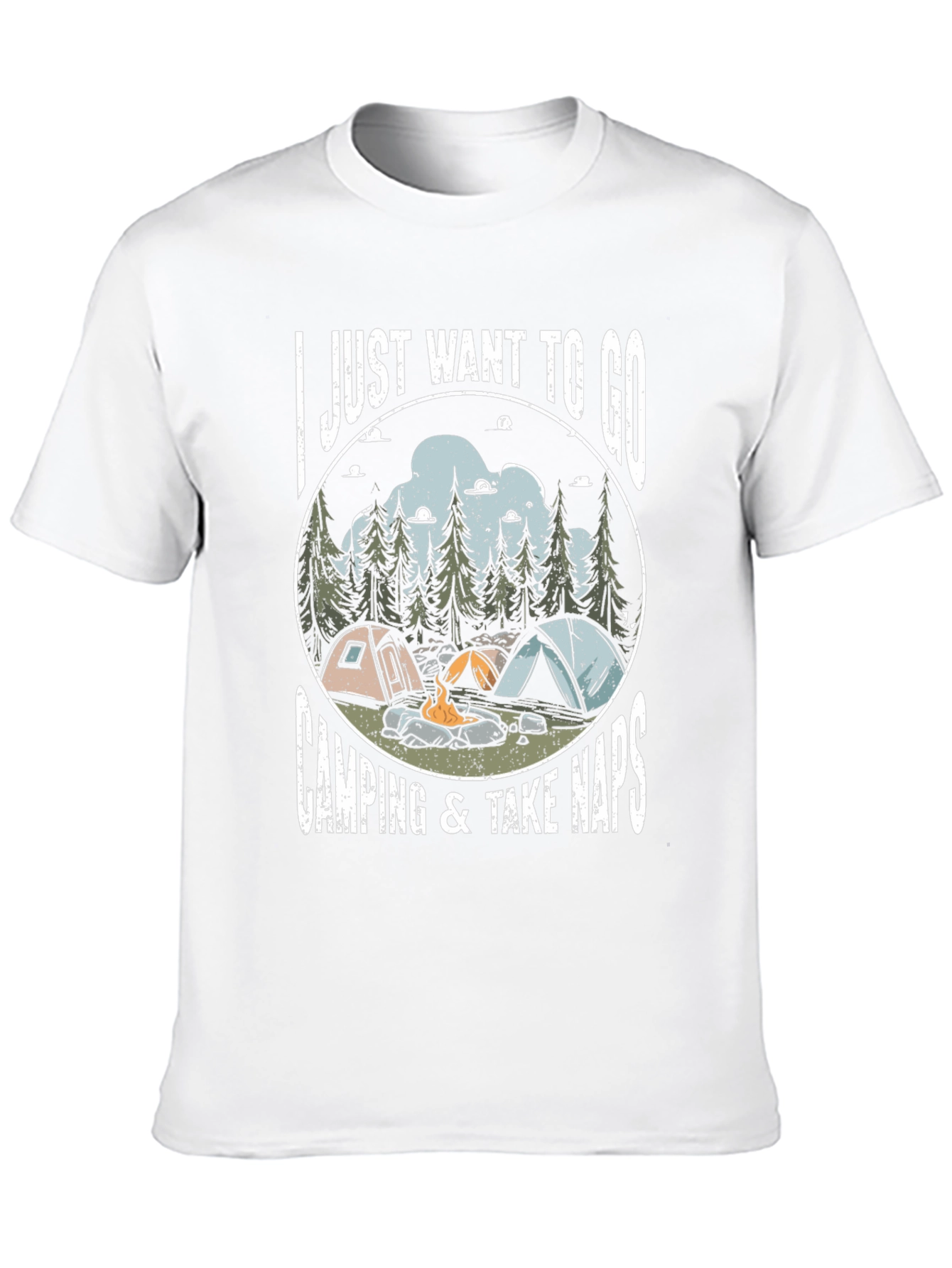 Camping & Naps Graphic Tee
