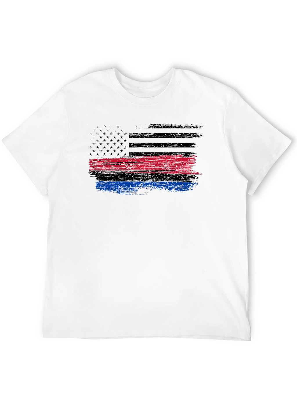 Distressed Flag Graphic Tee