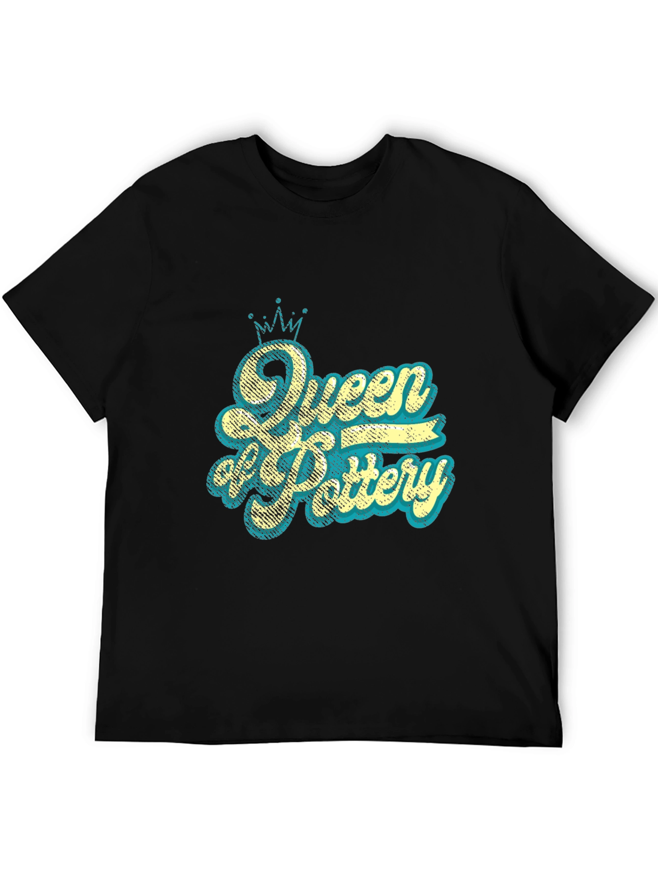 Queen of Pottery T-Shirt - Stylish Graphic Tee for Pottery Lovers