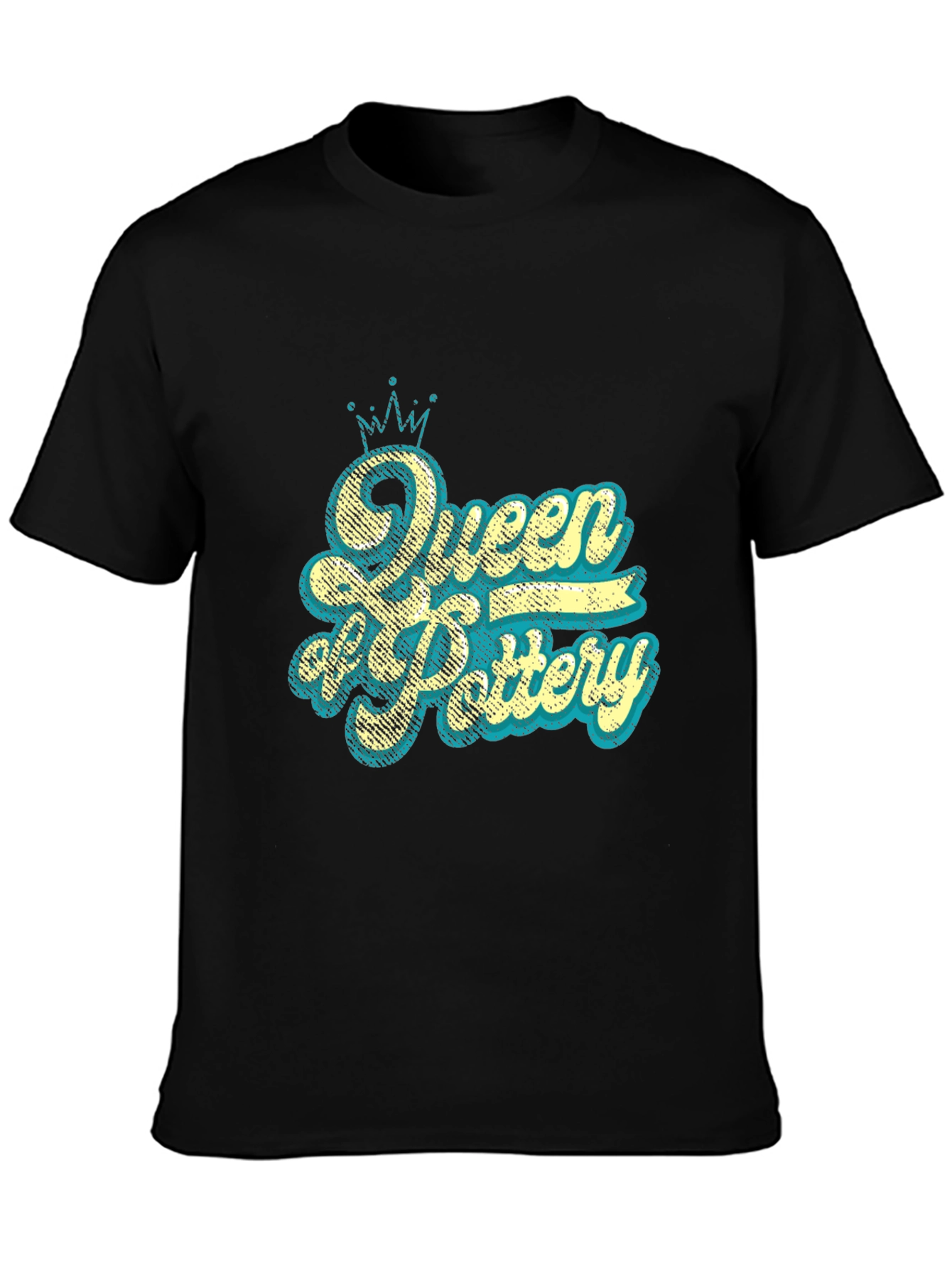 Queen of Pottery T-Shirt - Stylish Graphic Tee for Pottery Lovers