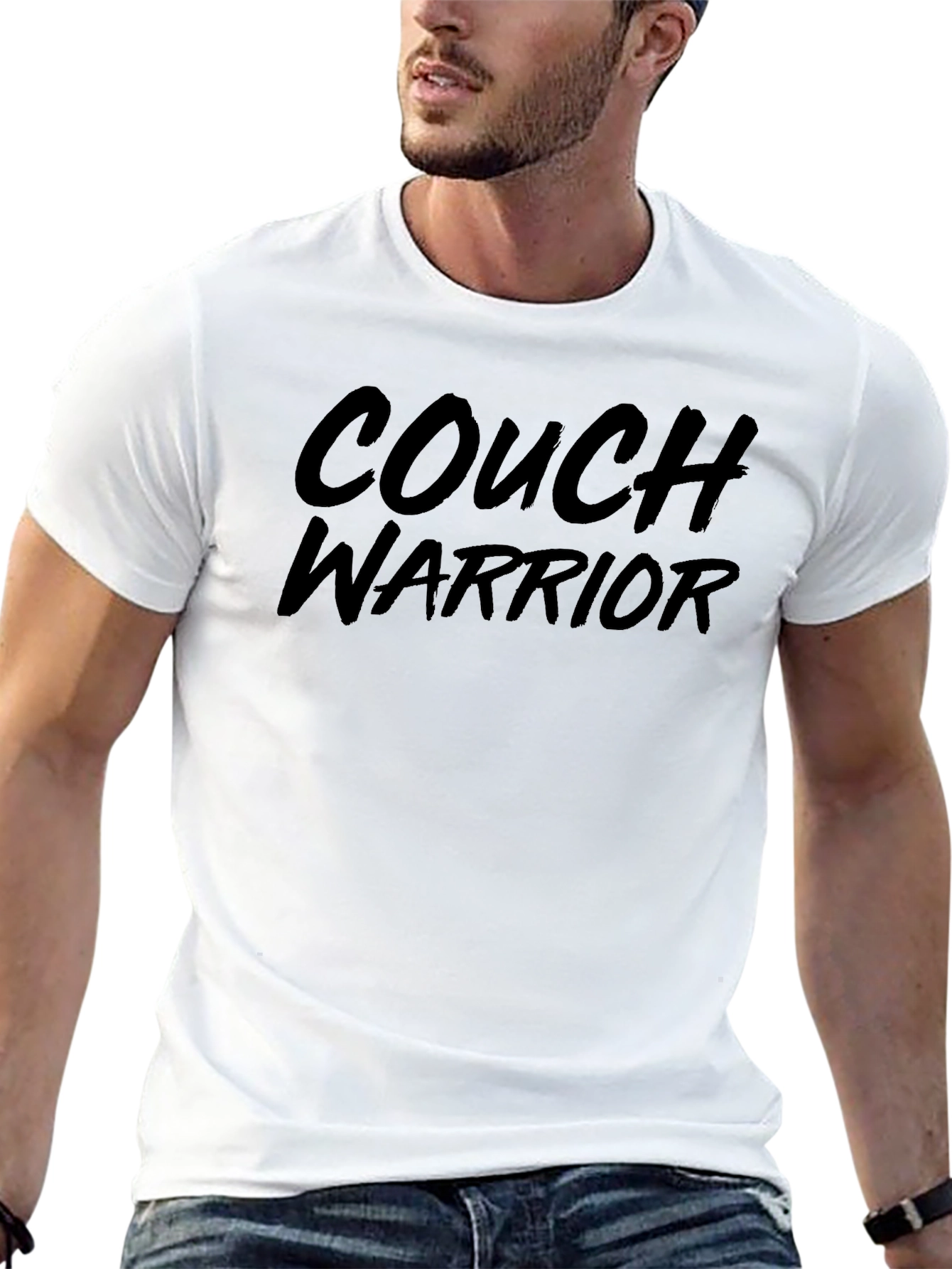 Couch Warrior Graphic Tee - Relaxed Fit