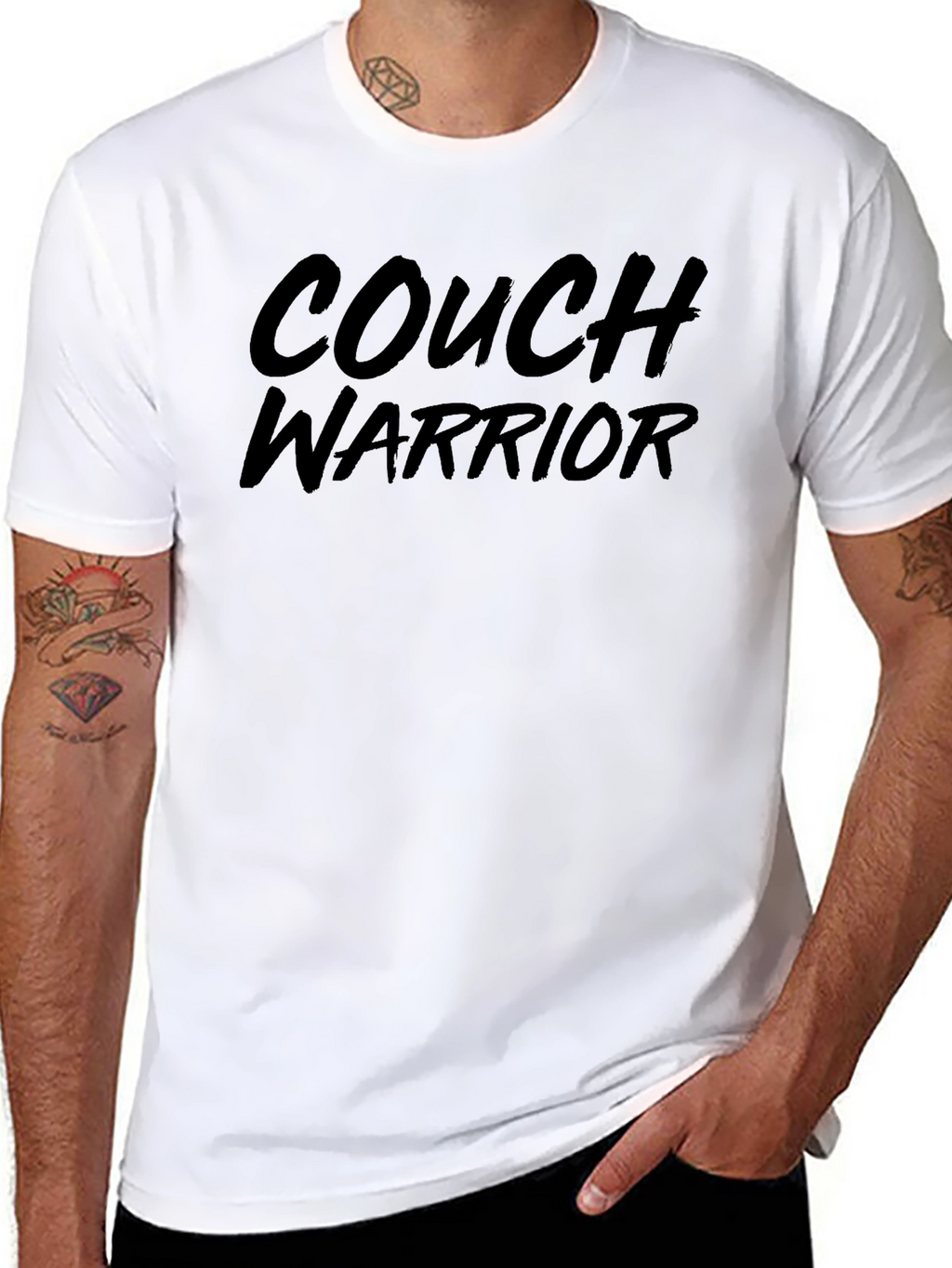 Couch Warrior Graphic Tee - Relaxed Fit