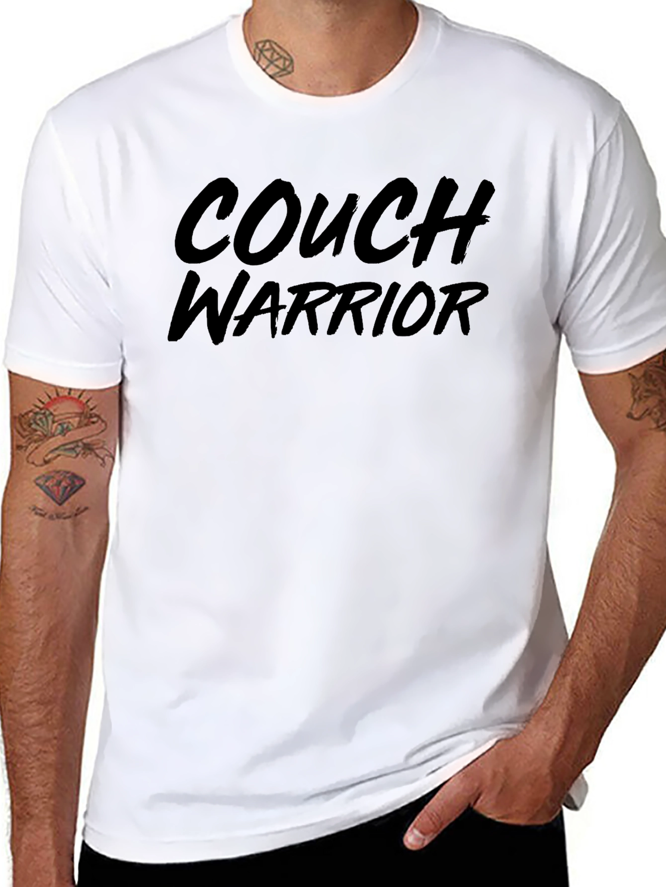 Couch Warrior Graphic Tee - Relaxed Fit