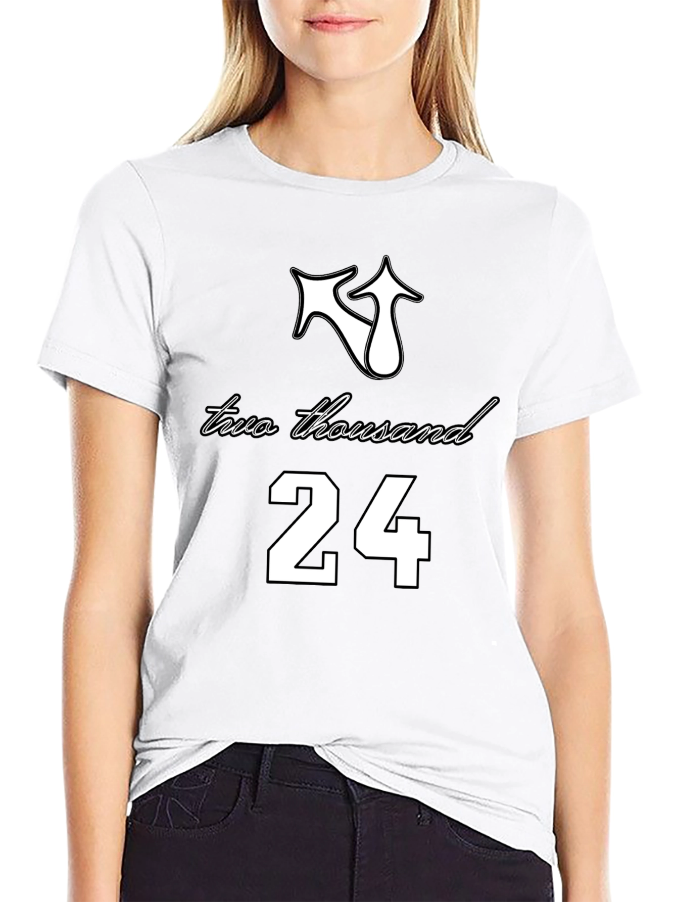 Two Thousand 24 T-Shirt - Black Tee