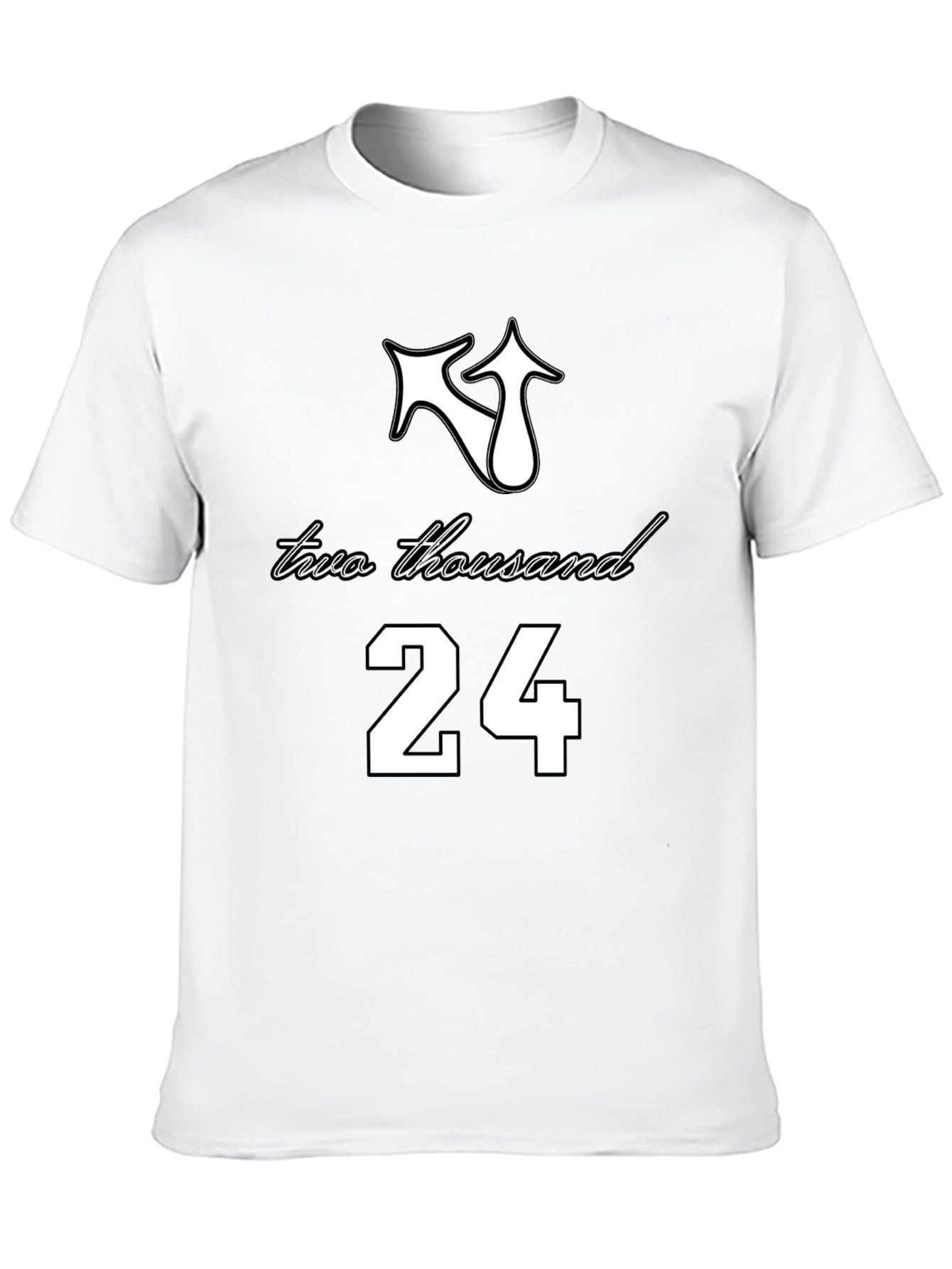 Two Thousand 24 T-Shirt - Black Tee