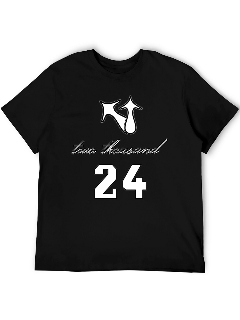 Two Thousand 24 T-Shirt - Black Tee