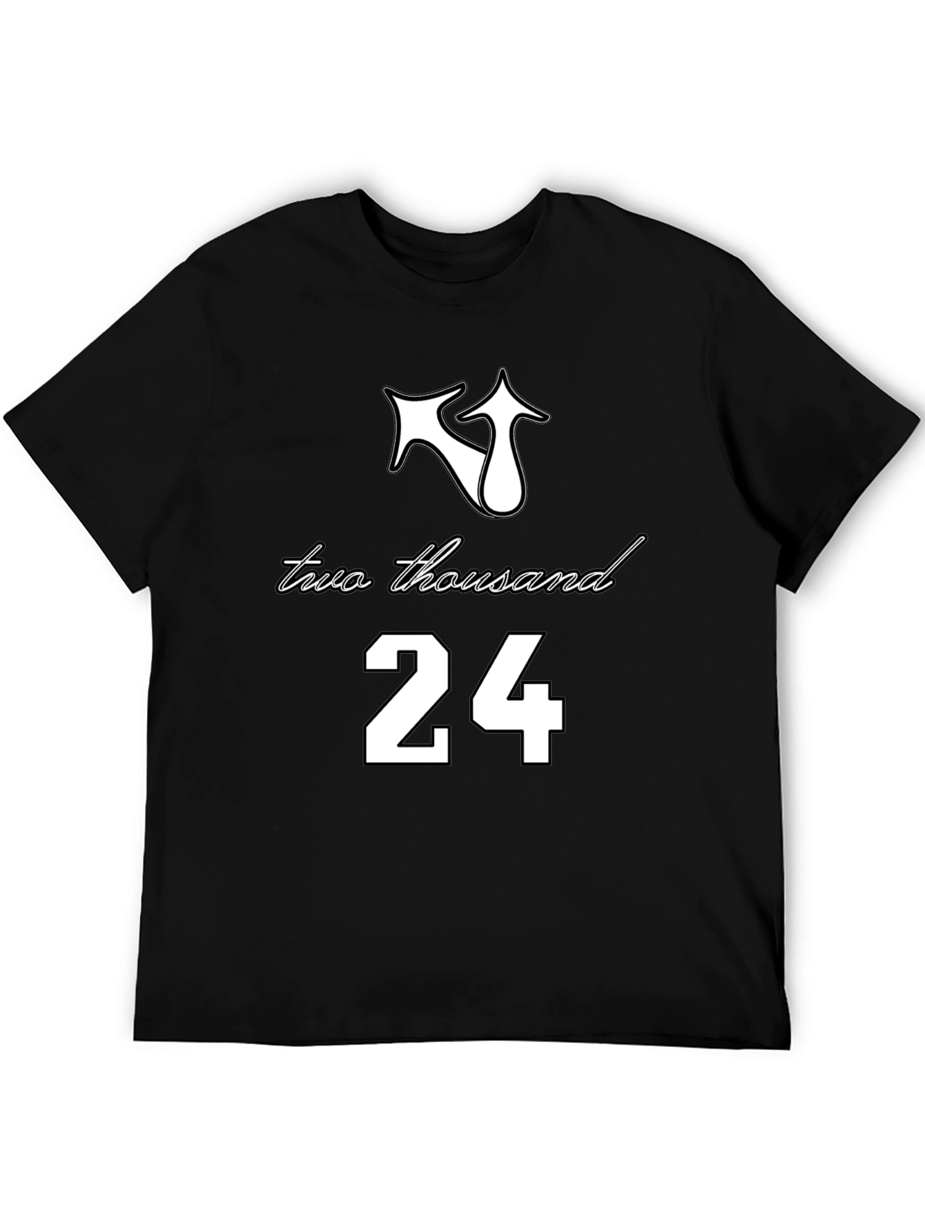 Two Thousand 24 T-Shirt - Black Tee