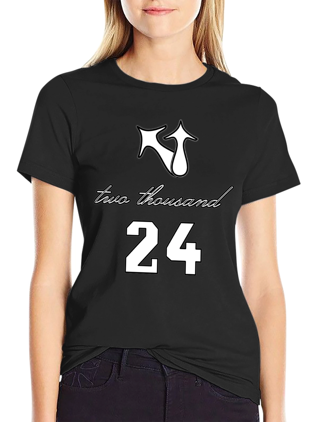 Two Thousand 24 T-Shirt - Black Tee