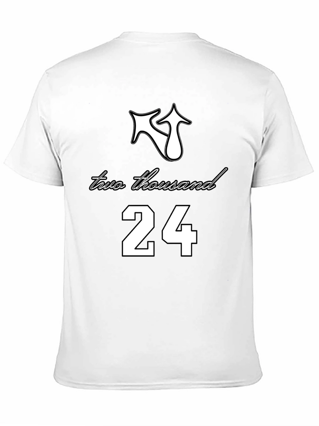Two Thousand 24 T-Shirt - Black Tee