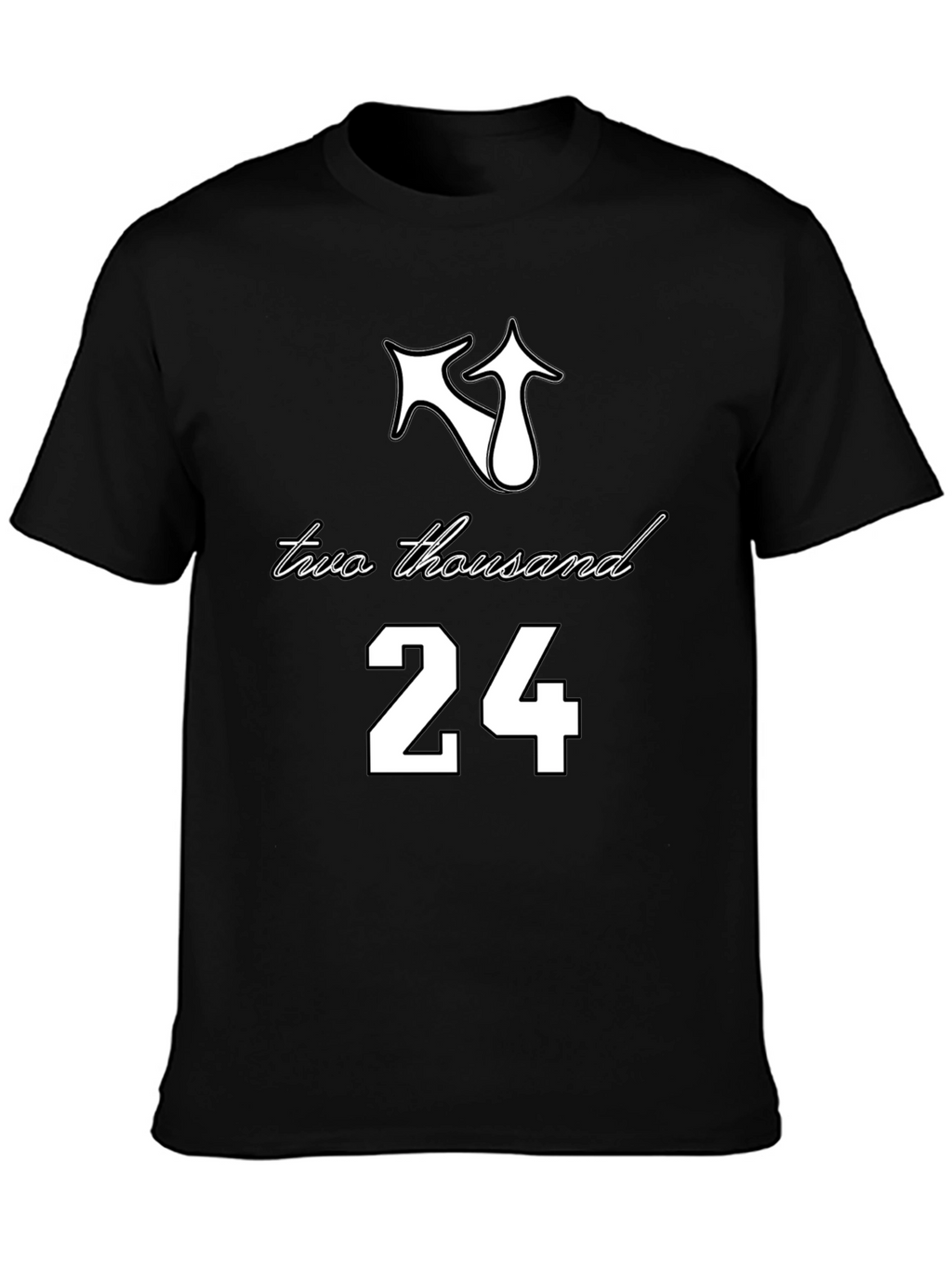 Two Thousand 24 T-Shirt - Black Tee