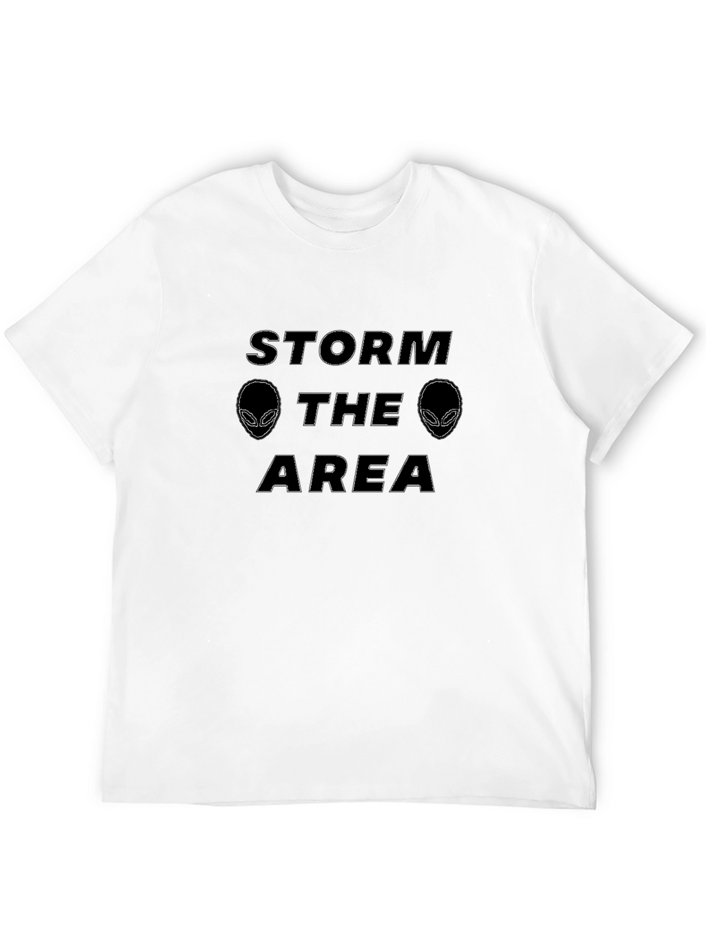 Storm the Area Alien Graphic T-Shirt