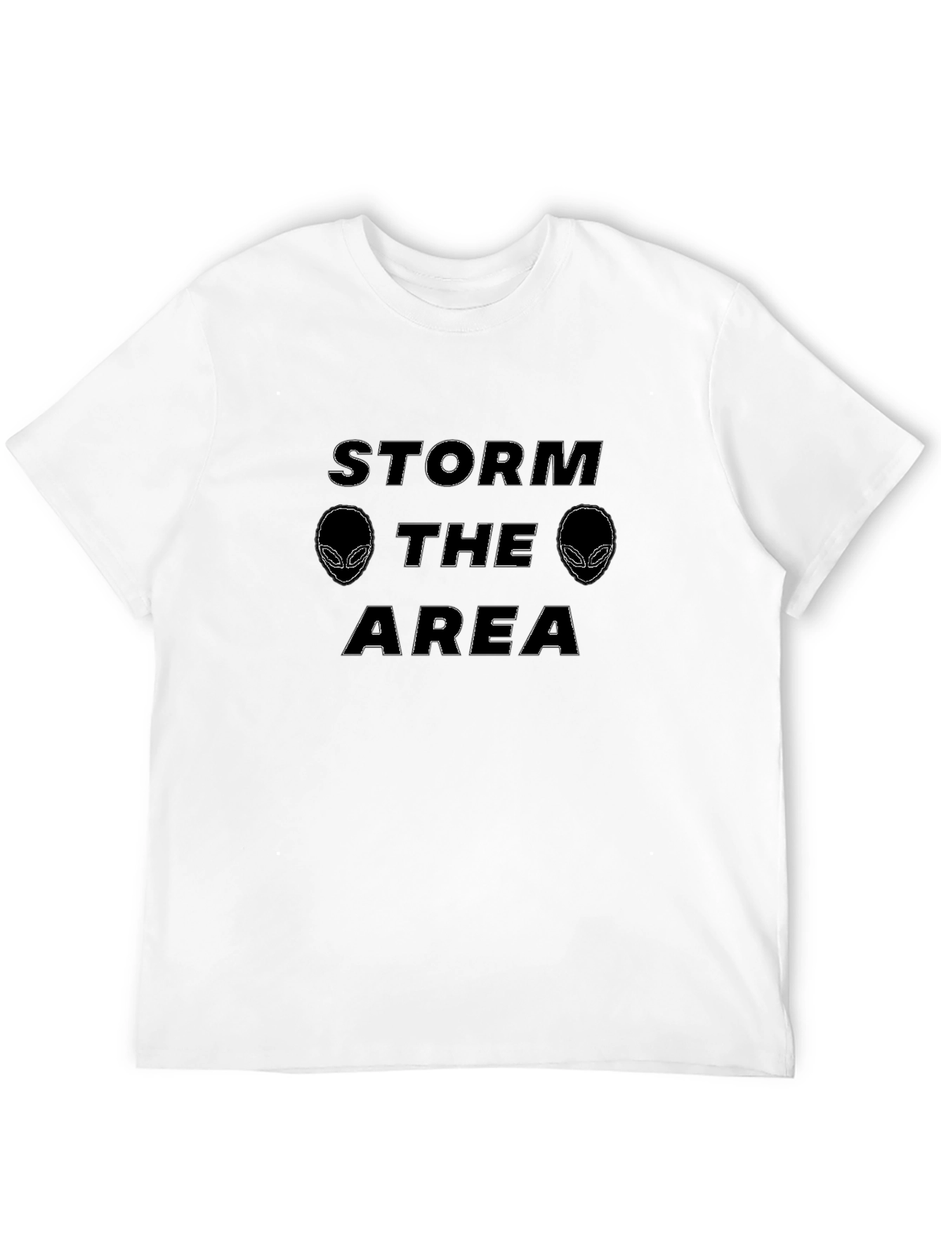 Storm the Area Alien Graphic T-Shirt