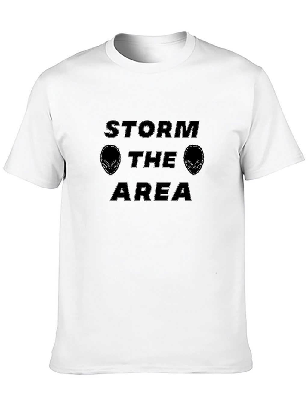 Storm the Area Alien Graphic T-Shirt