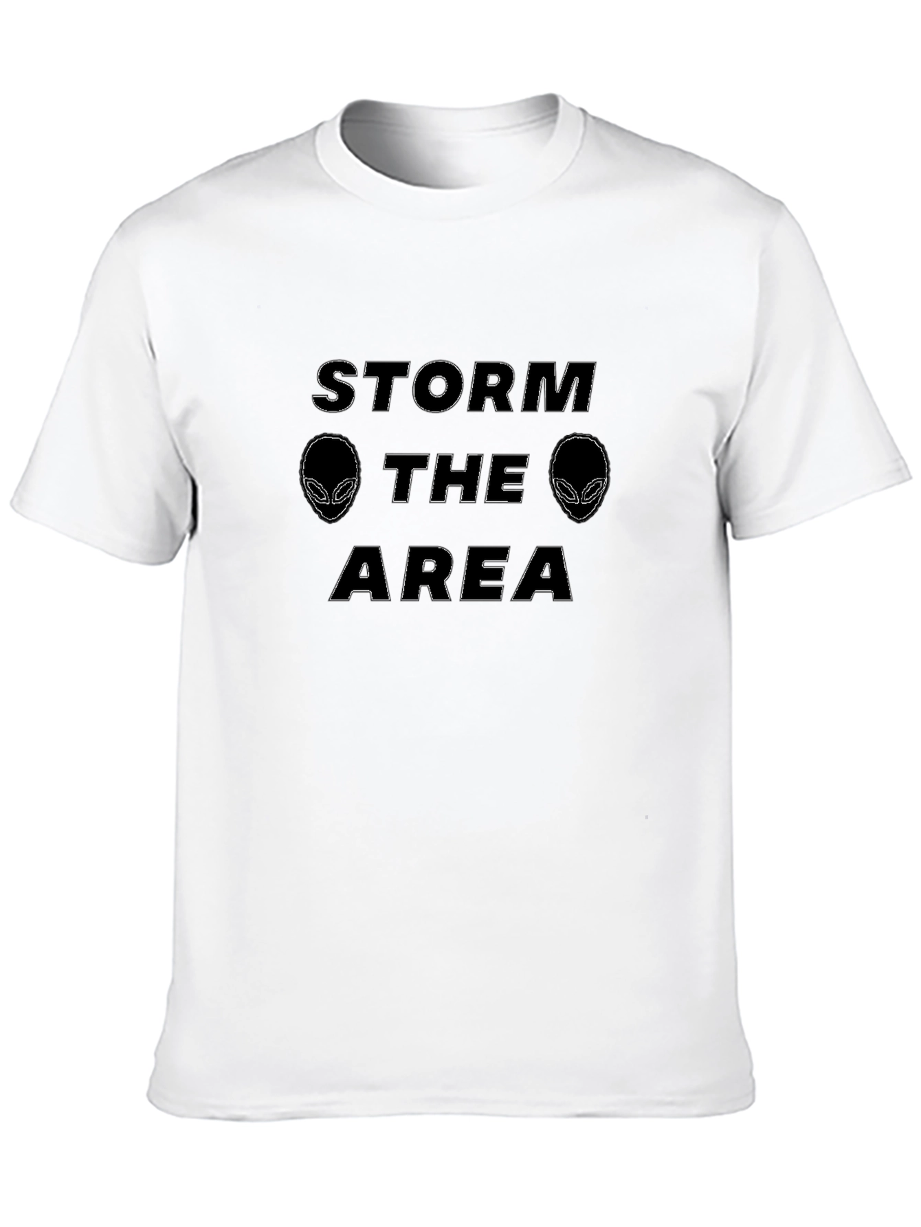 Storm the Area Alien Graphic T-Shirt