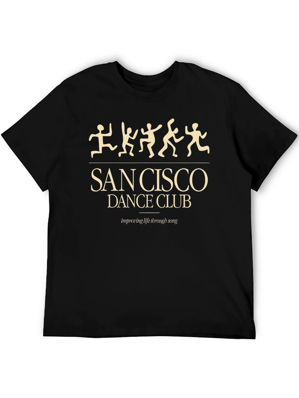 San Cisco Dance Club Black T-Shirt