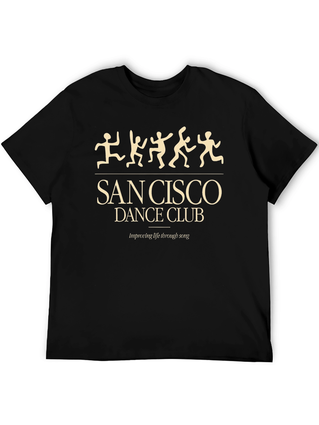 San Cisco Dance Club Black T-Shirt
