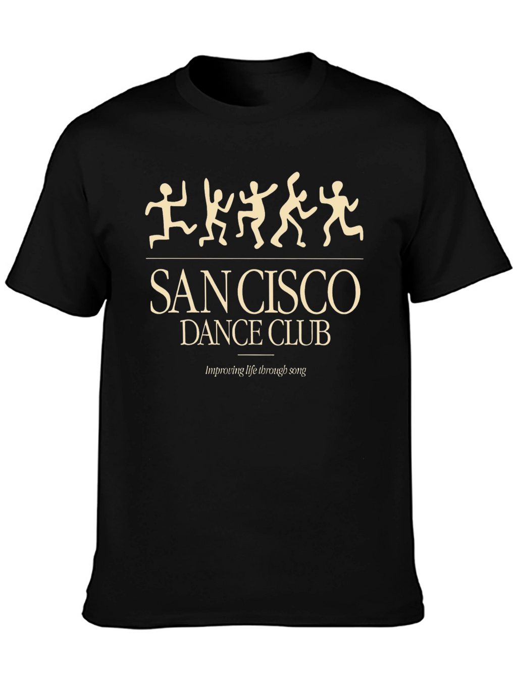 San Cisco Dance Club Black T-Shirt