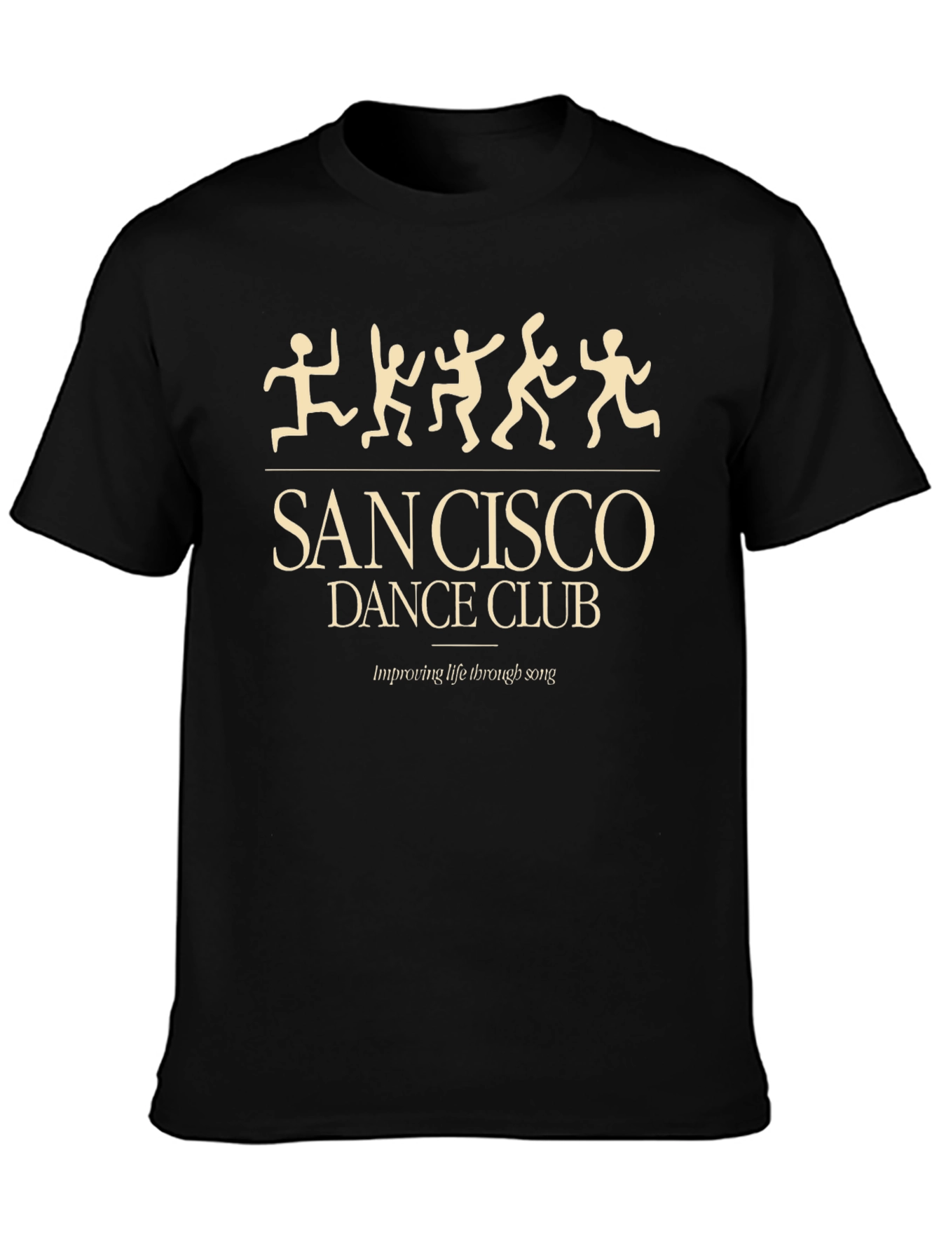 San Cisco Dance Club Black T-Shirt
