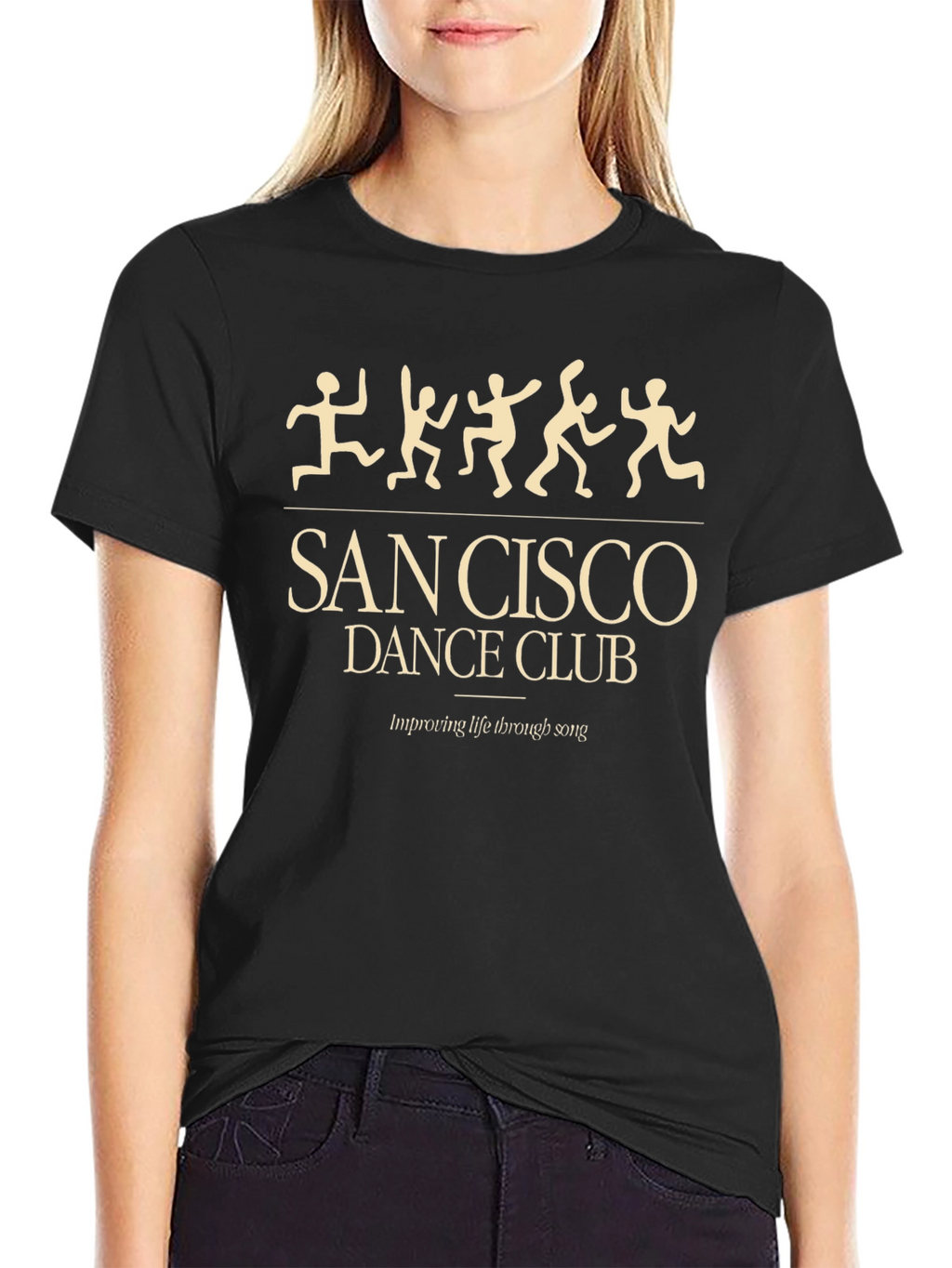 San Cisco Dance Club Black T-Shirt