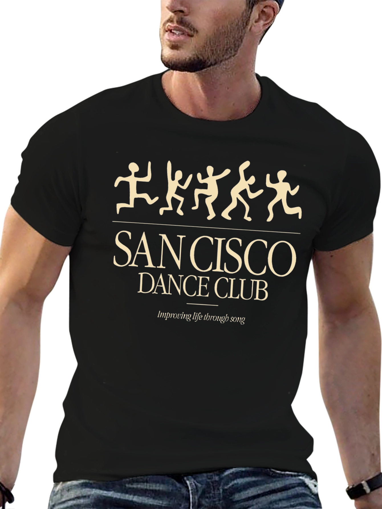San Cisco Dance Club Black T-Shirt