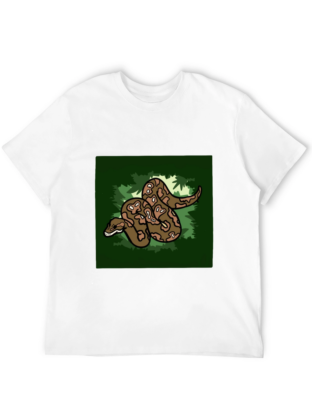 Snake Graphic Tee - Reptile Lovers T-Shirt