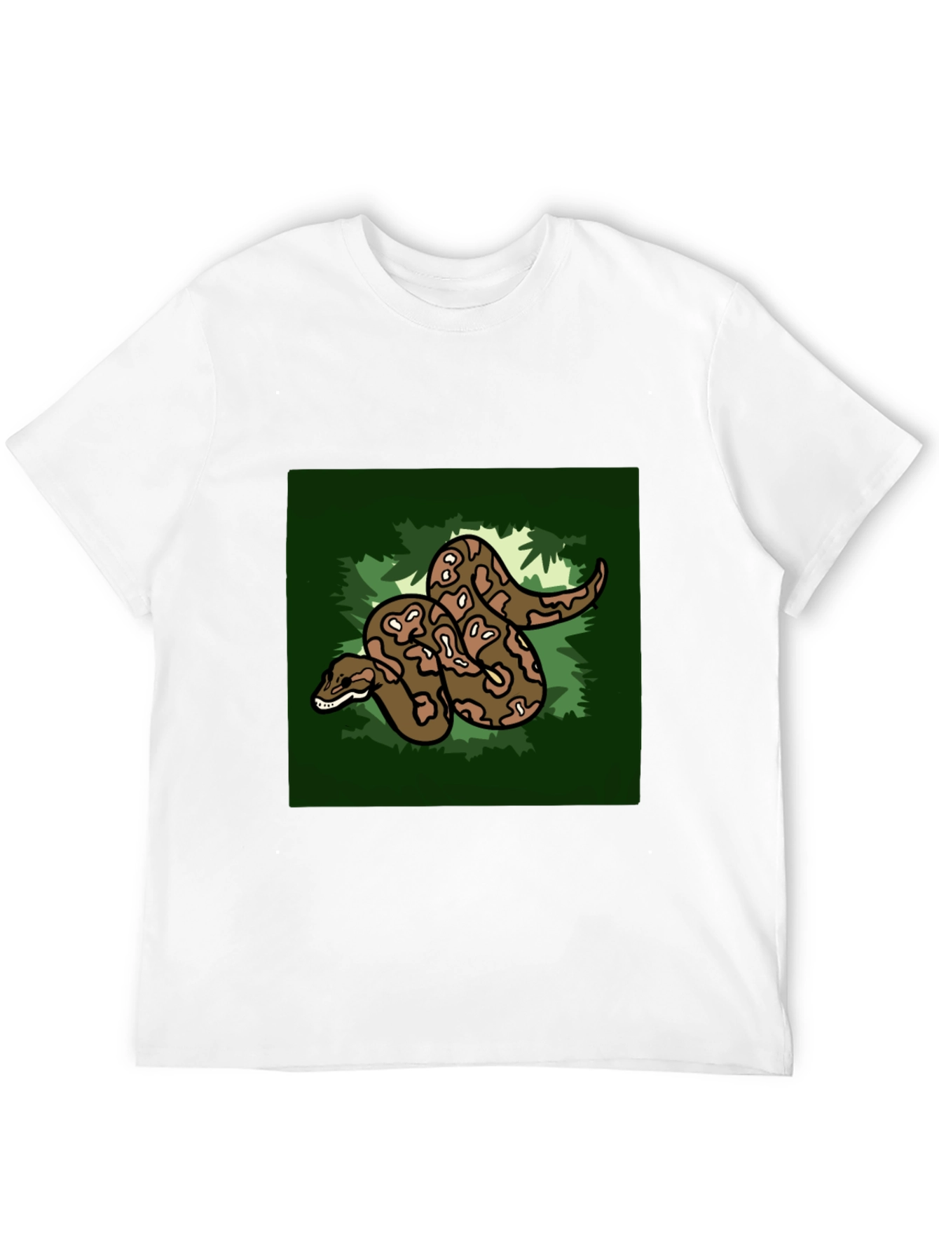 Snake Graphic Tee - Reptile Lovers T-Shirt