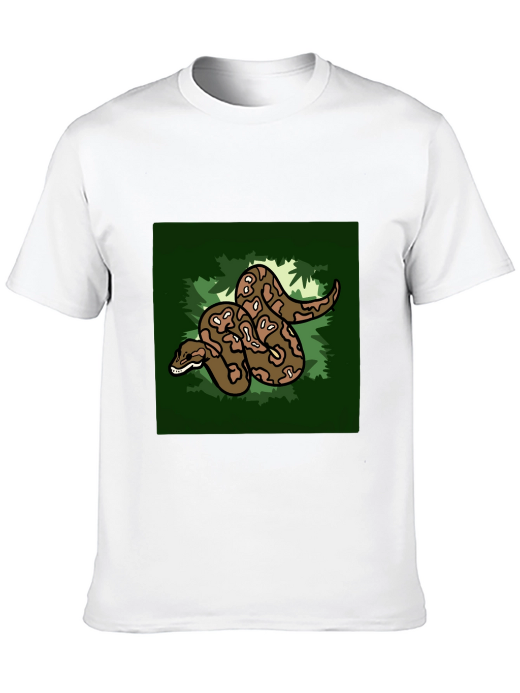 Snake Graphic Tee - Reptile Lovers T-Shirt