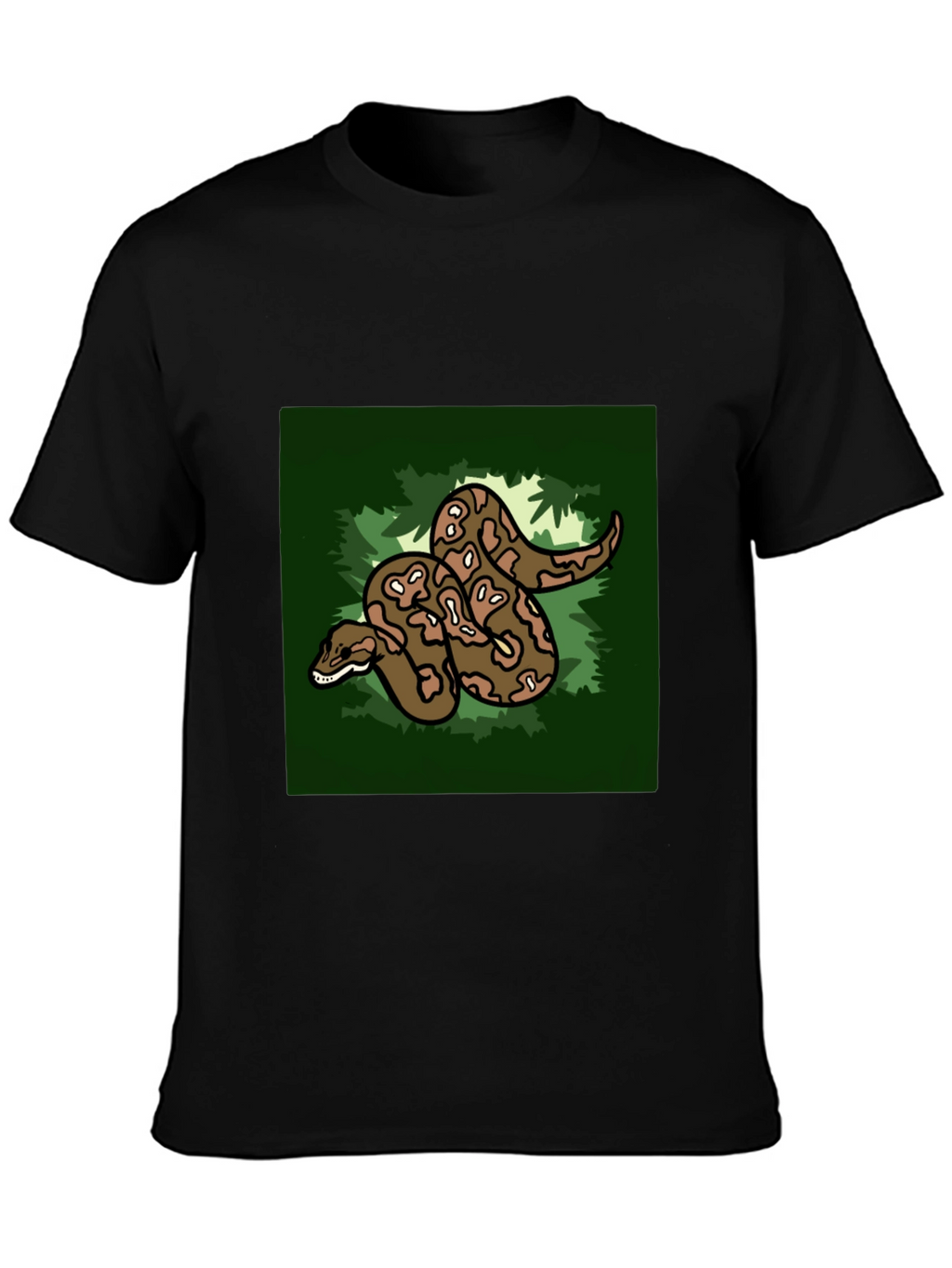 Snake Graphic Tee - Reptile Lovers T-Shirt