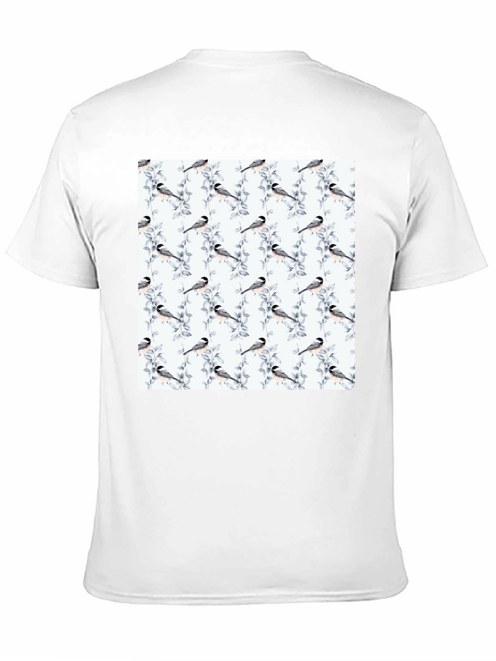 Bird & Branch Print Tee - Casual Style