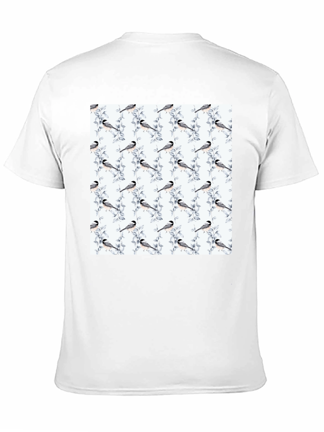 Bird & Branch Print Tee - Casual Style