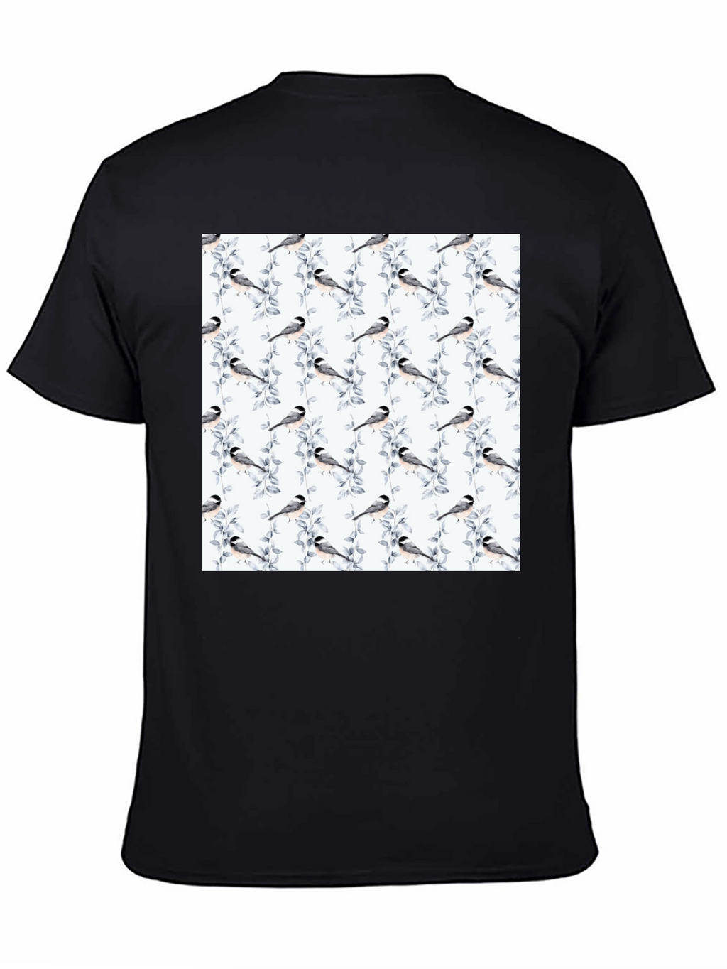 Bird & Branch Print Tee - Casual Style