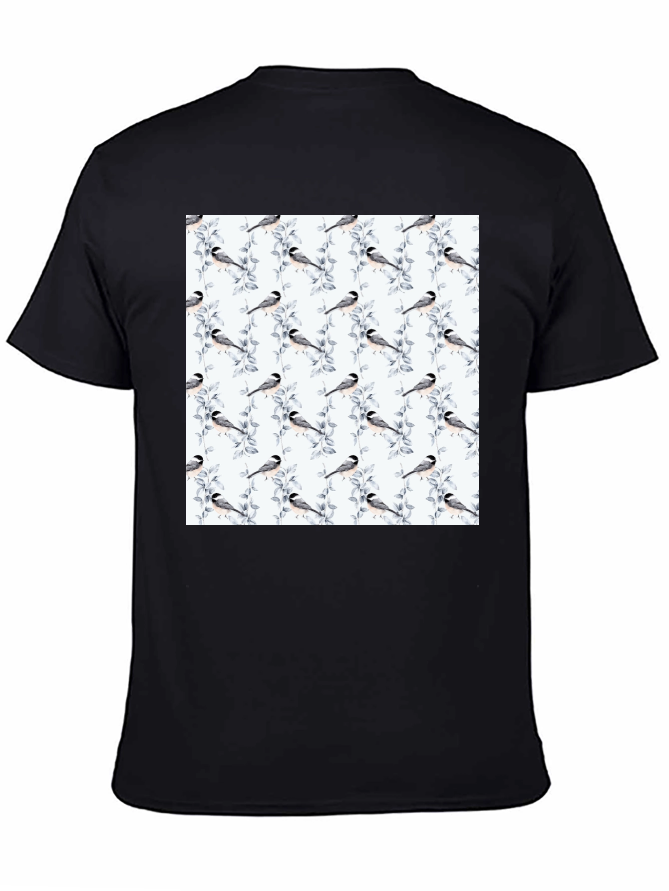 Bird & Branch Print Tee - Casual Style