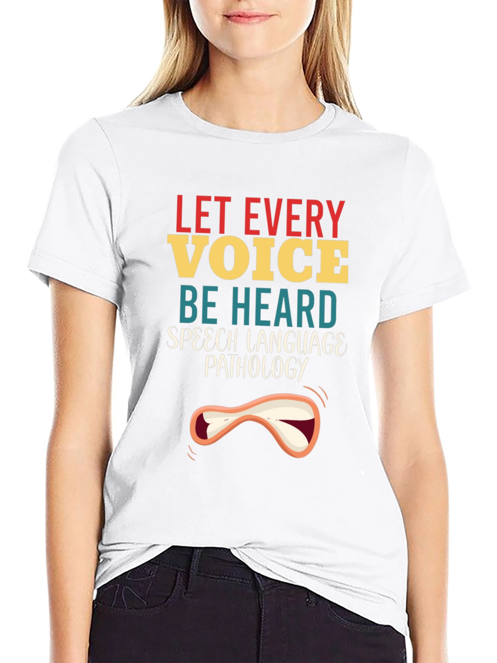 Let Every Voice Be Heard Speech Pathology T-Shirt