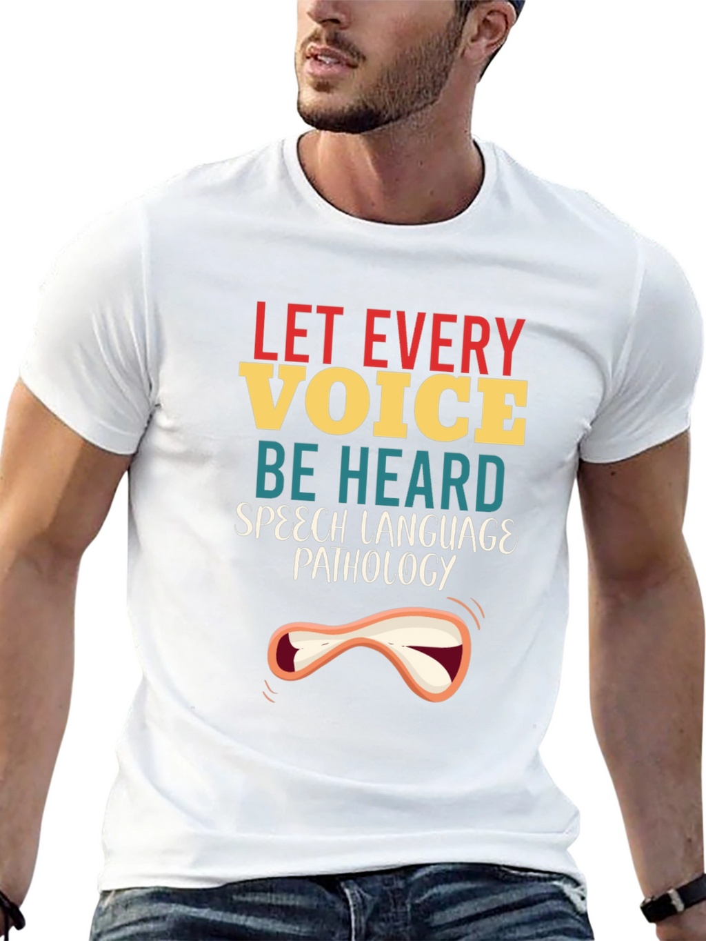 Let Every Voice Be Heard Speech Pathology T-Shirt