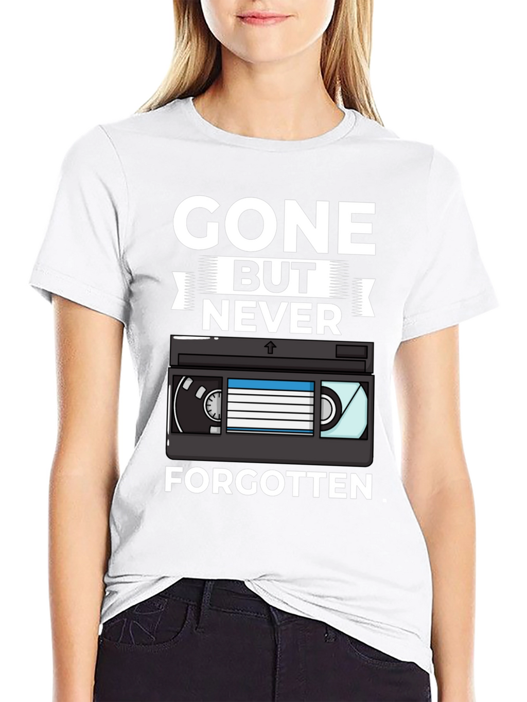 Gone But Never Forgotten Retro VHS T-Shirt