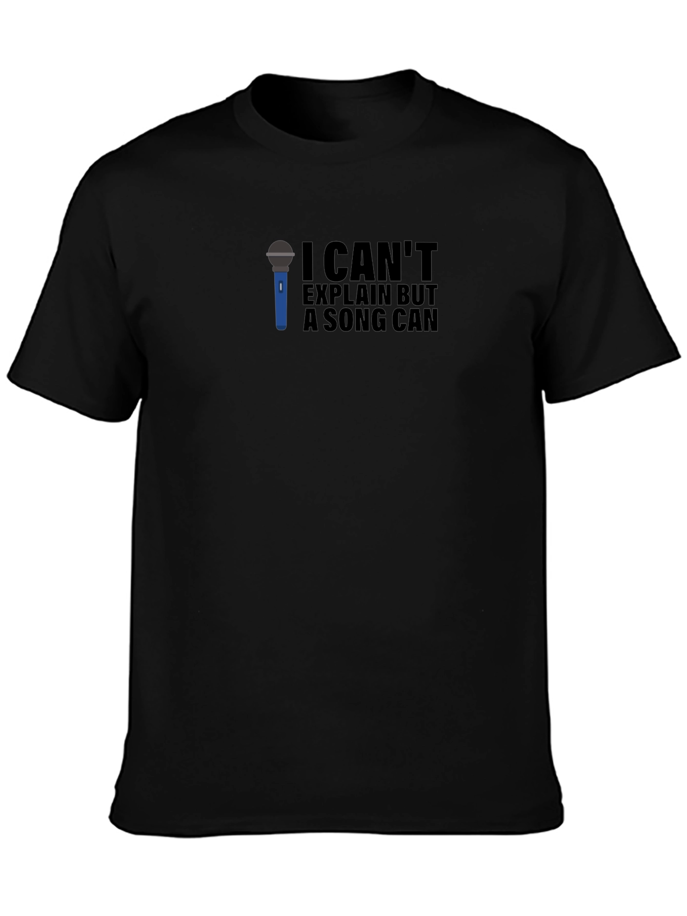 I Cant Explain But A Song Can Graphic Tee
