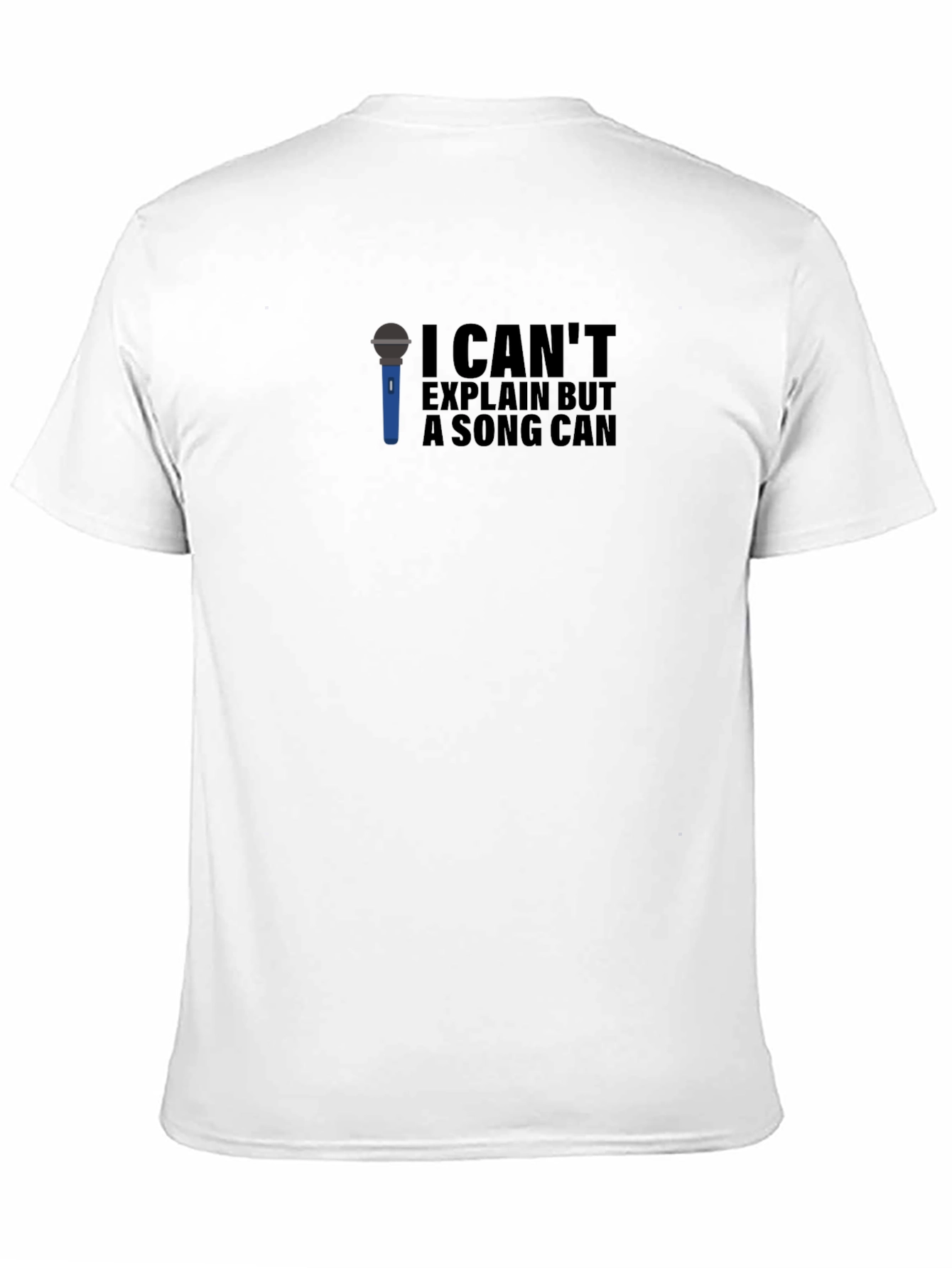 I Cant Explain But A Song Can Graphic Tee