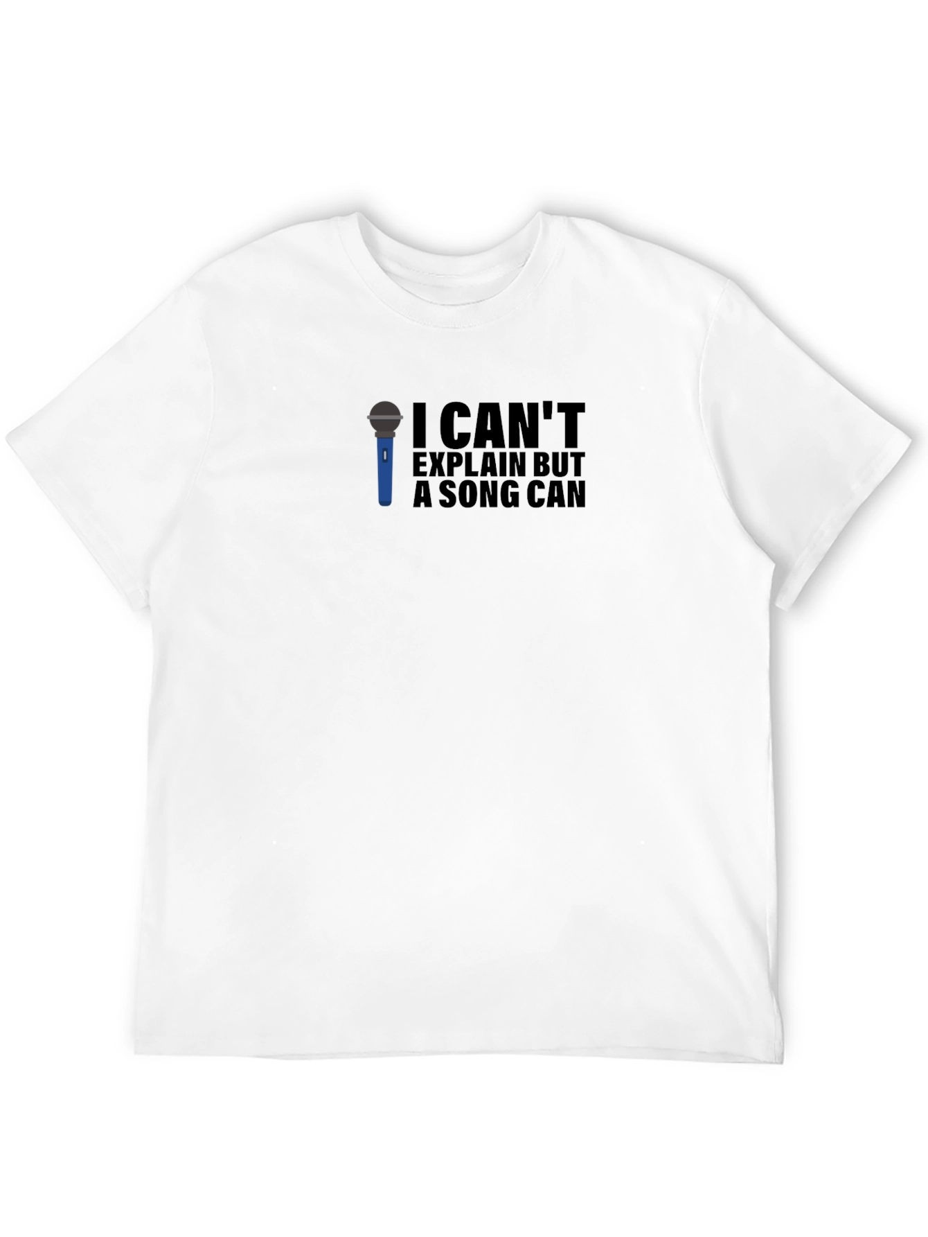 I Cant Explain But A Song Can Graphic Tee